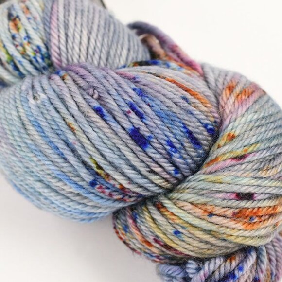 Stitch Together Studio Dreamy DK Yarn Superwash Merino 250 Yds Dirty Denim - Picture 3 of 3